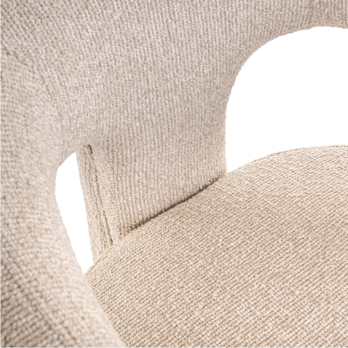 Modern European furniture - Cream 3-Legged Counter Stool - www.oroa.com