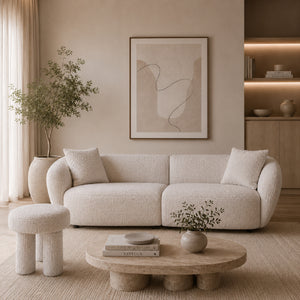   Cream Modern Sofa | Oroa.com