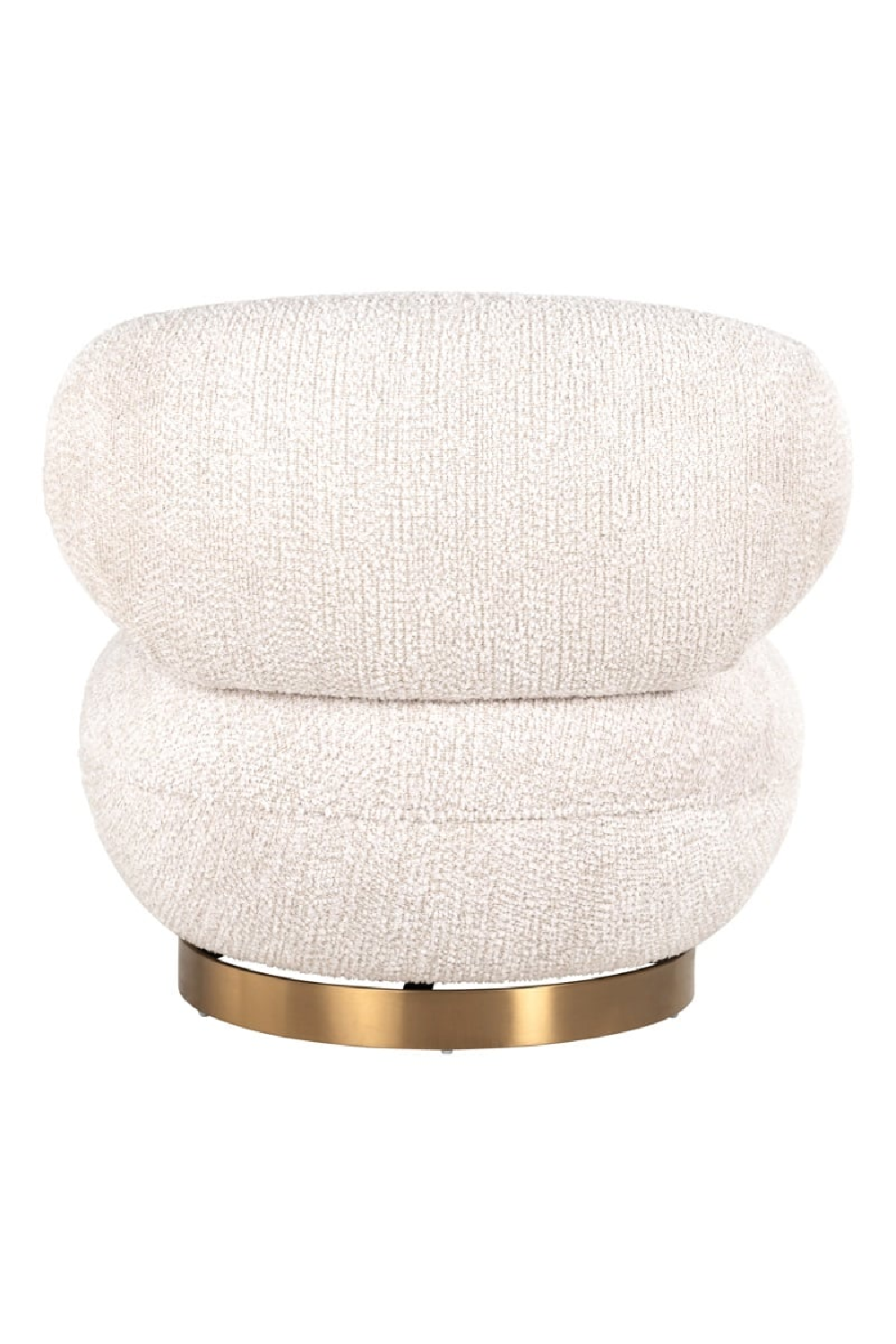 Cream Upholstered Swivel Easy Chair | Richmond Interiors  Jace | Oroa.com