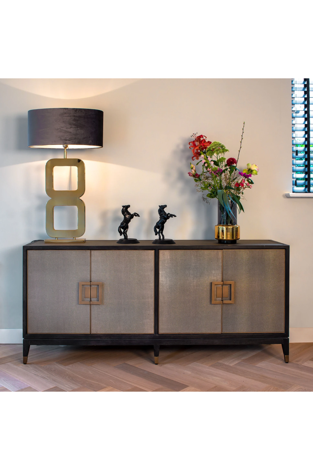 Leather Modern Sideboard | OROA Bloomingville | Oroa.com