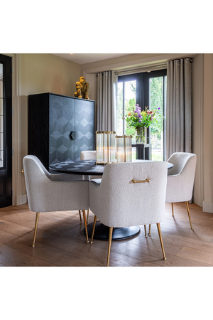 Round Pedestal Dining Table | Richmond Interiors Blax | Oroa.com