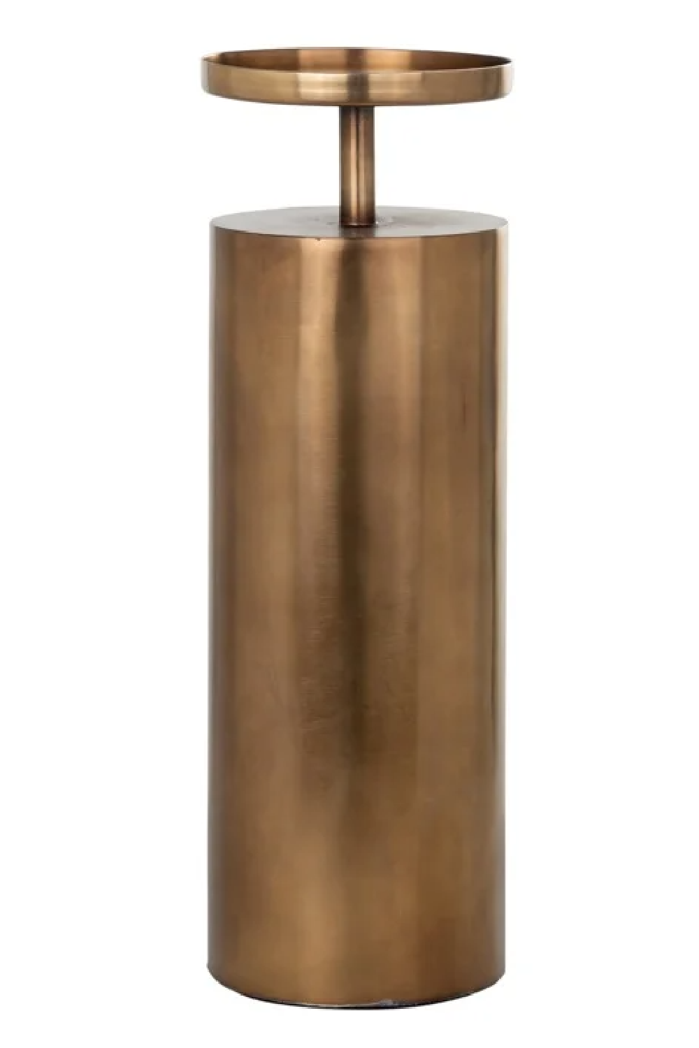 Brushed Gold Candle Holder L | Richmond Interiors Divon | Oroa.com