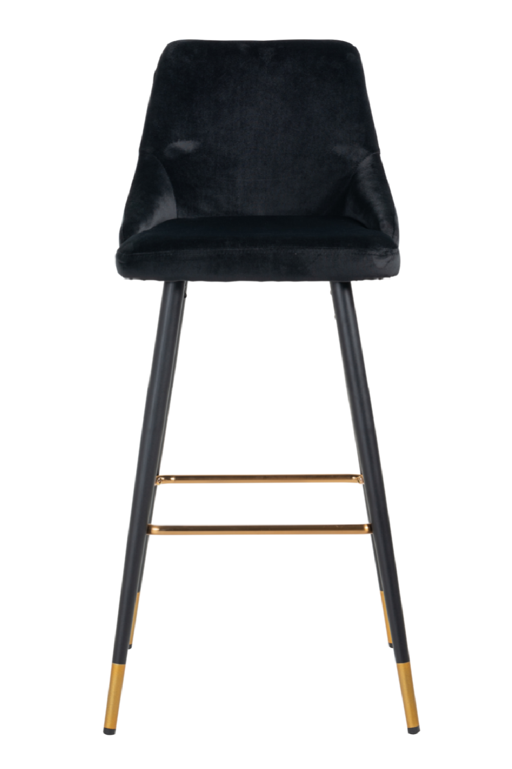 Velvet Gold Accent Bar Stool | Richmond Interiors Imani | Oroa.com