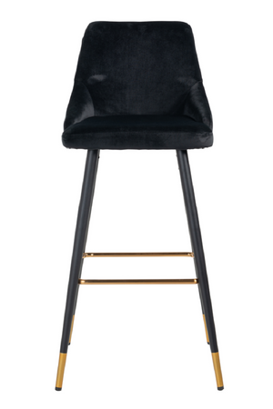 Velvet Gold Accent Bar Stool | Richmond Interiors Imani | Oroa.com