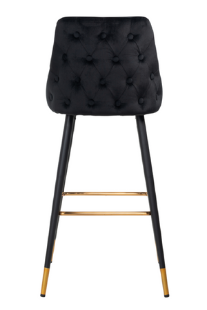 Velvet Gold Accent Bar Stool | Richmond Interiors Imani | Oroa.com