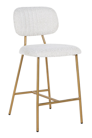 Brushed Metal Counter Stool | Richmond Interiors Xenia | Oroa.com