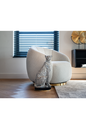 Round Swivel Easy Chair | Richmond Interiors Jago | Oroa.com