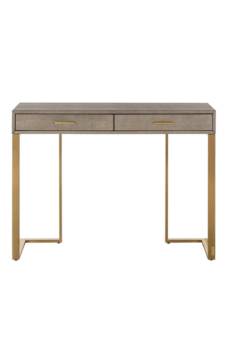 Gold Base 2-Drawer Console Table | Richmond Interiors Marie-Lou | Oroa.com