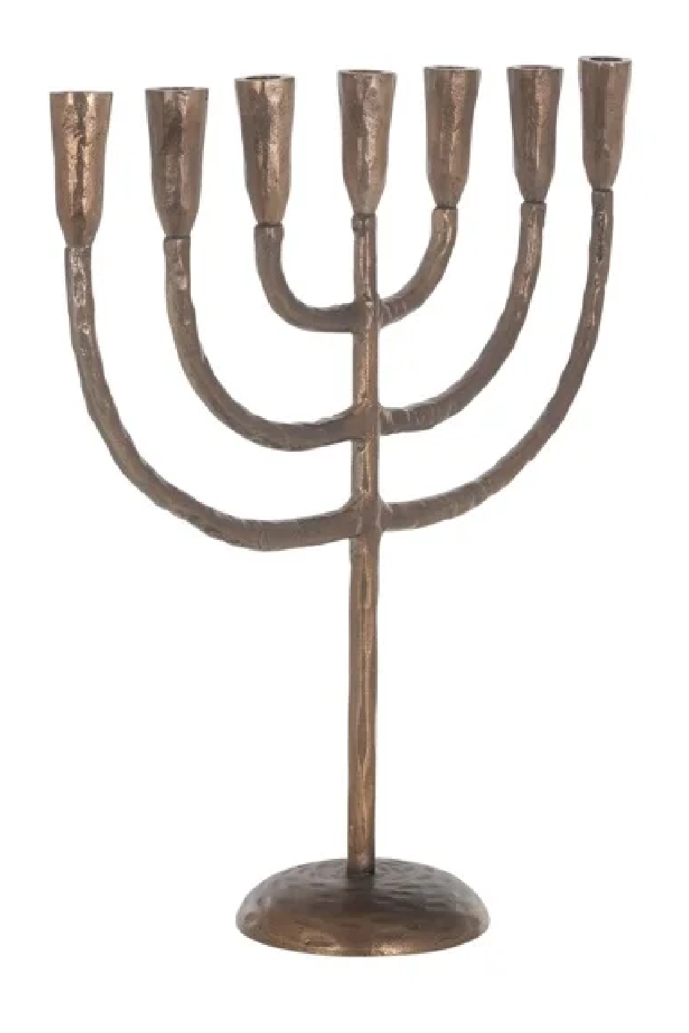 Brushed Gold Classic Candle Holder | Richmond Interiors Femm | Oroa.com