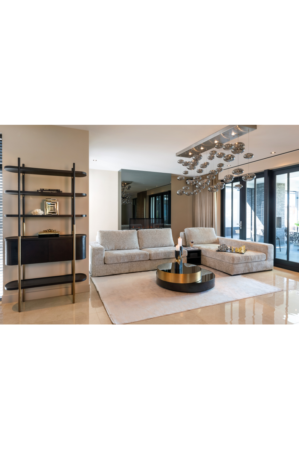 Double Round Coffee Table | Richmond Interiors Slice | Oroa.com