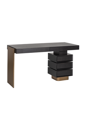 Modern 5-Drawer Desk | Richmond Interiors Connar | Oroa.com