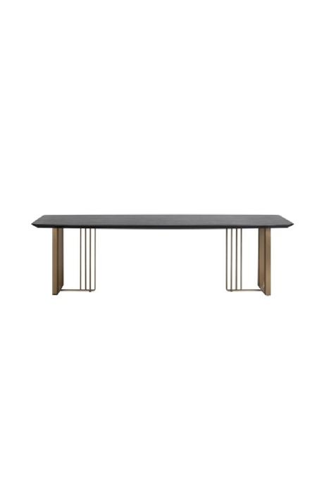 Black Oak Dining Table | Richmond Interiors Maverick | Oroa.com
