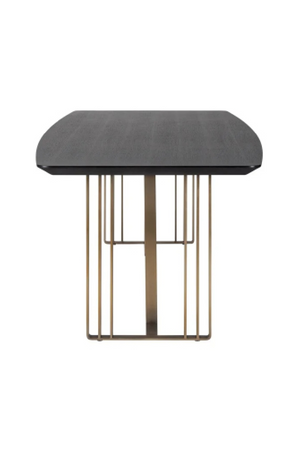 Black Oak Dining Table | Richmond Interiors Maverick | Oroa.com