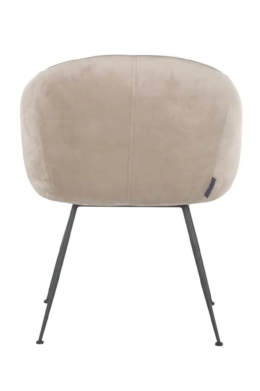 Khaki Velvet Dining Chair | OROA Avanti | Oroa.com