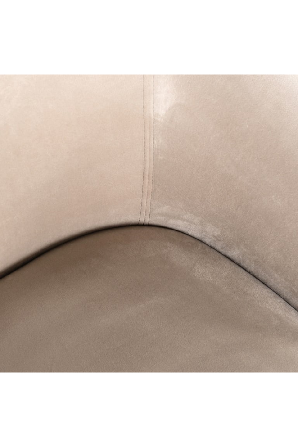 Khaki Velvet Dining Chair | OROA Avanti | Oroa.com