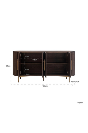 Contemporary Classic Sideboard | Richmond Interiors Luxor | Oroa.com