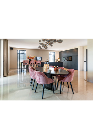 Contemporary Oval Dining Table | Richmond Interiors Luxor | Oroa.com