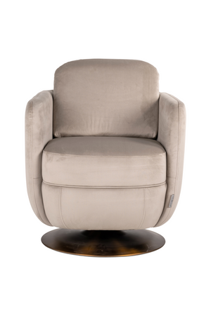 Upholstered Modern Swivel Chair | Richmond Interiors Turner | Oroa.com