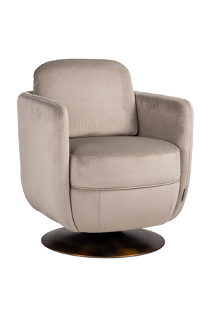 Upholstered Modern Swivel Chair | Richmond Interiors Turner | Oroa.com