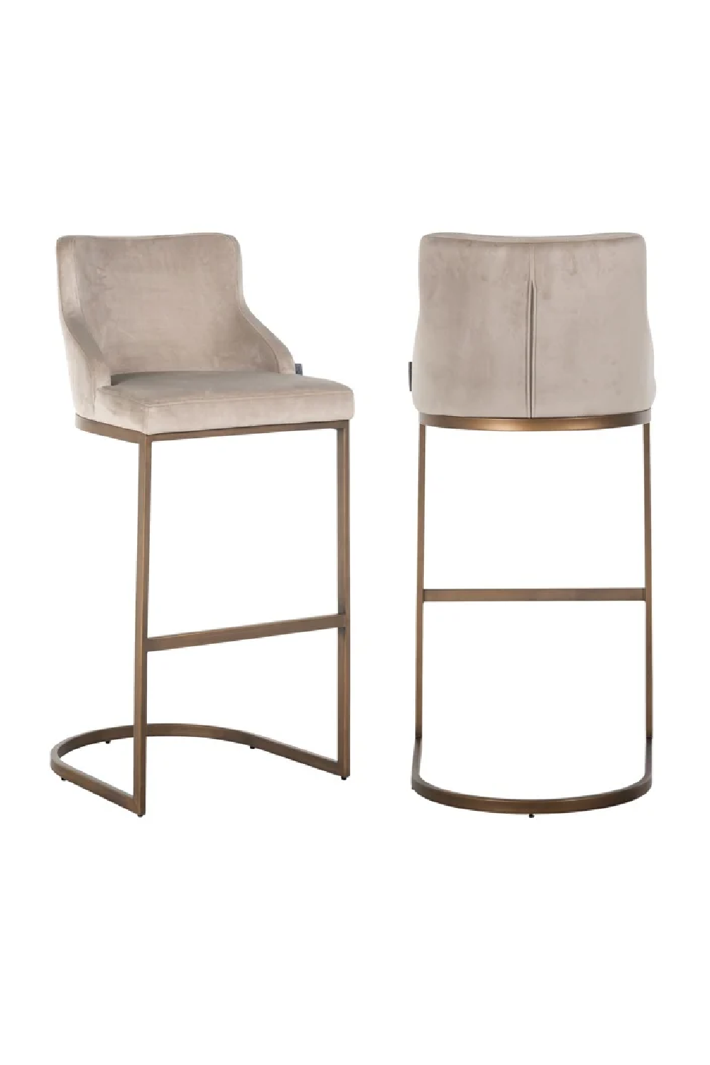 Modern Upholstered Bar Stool | Richmond Interiors Bolton | Oroa.com