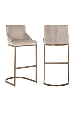 Modern Upholstered Bar Stool | Richmond Interiors Bolton | Oroa.com