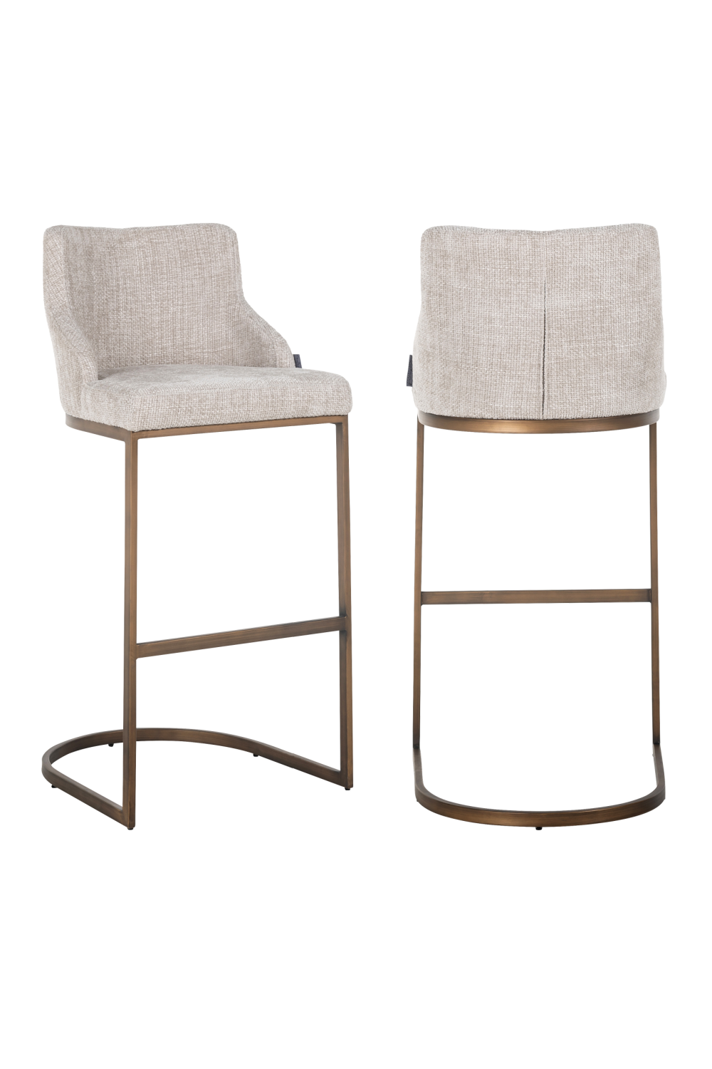 Modern Upholstered Bar Stool | Richmond Interiors Bolton | Oroa.com