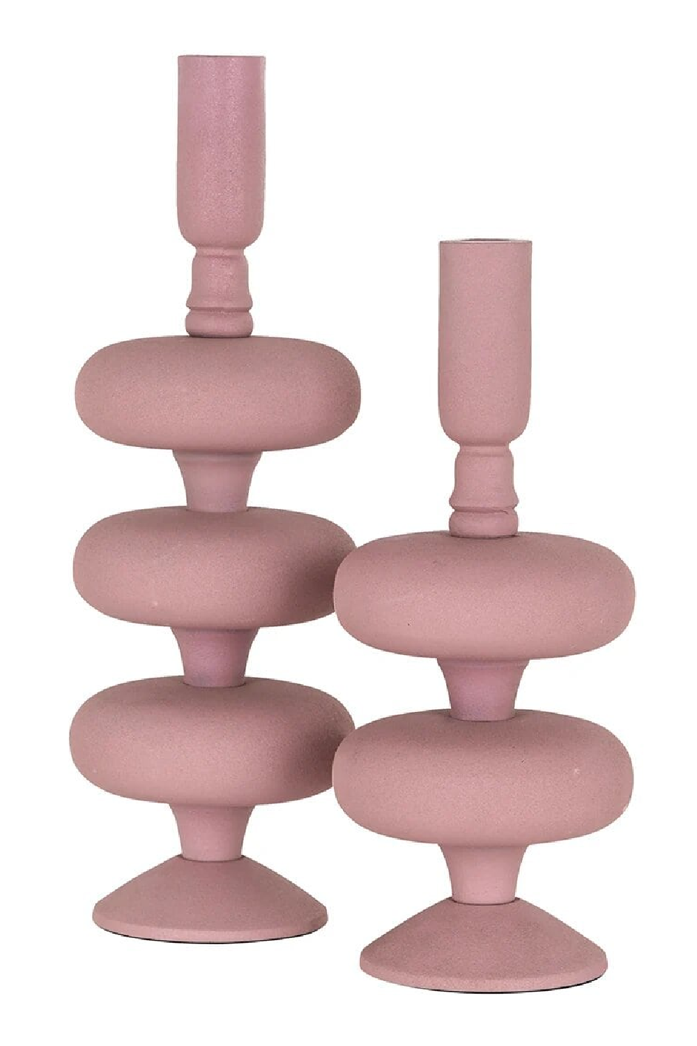 Pink Modern Classic Candle Holder | OROA Abbey | Oroa.com