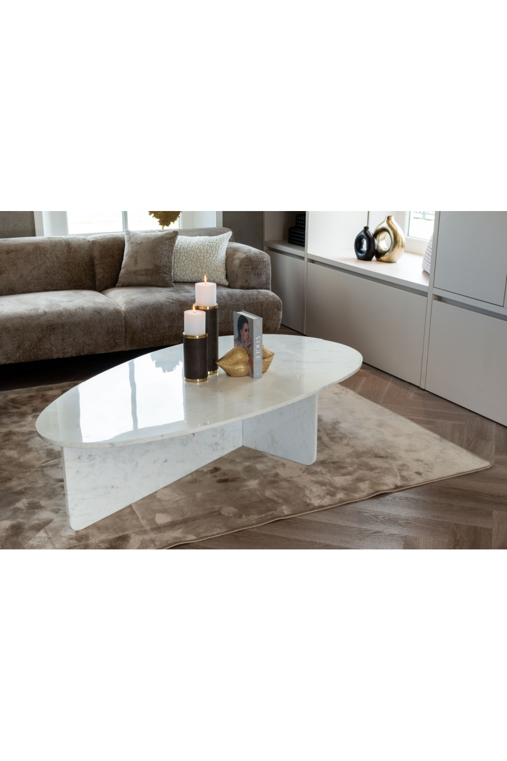 White Marble Coffee Table | OROA Brandon | Oroa.com