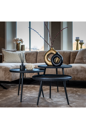 Round Tripod Coffee Table Set (3) | Richmond Interiors Oxford | Oroa.com