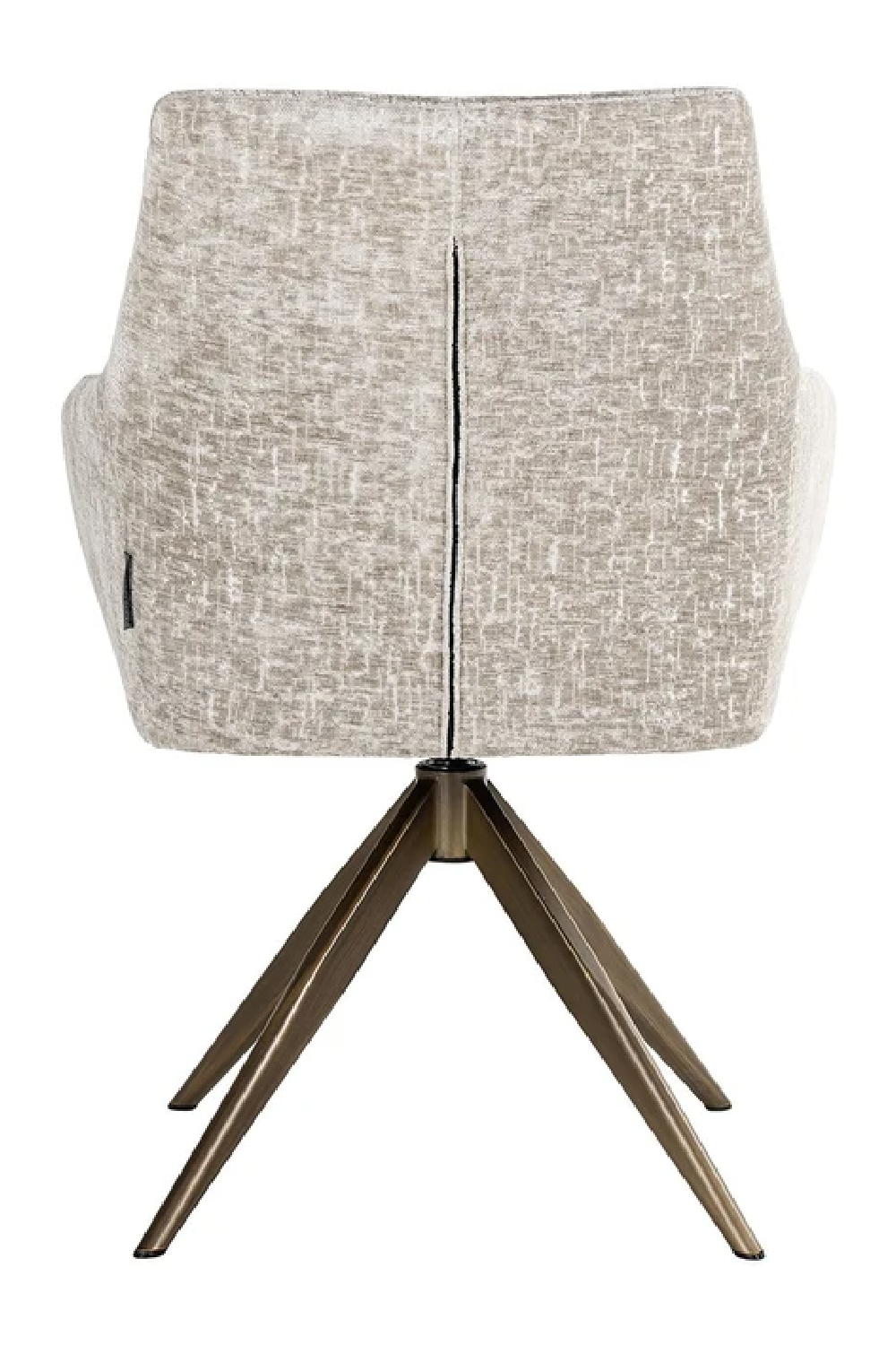 Upholstered Quadropod Swivel Chair | OROA Lisonne | Oroa.com