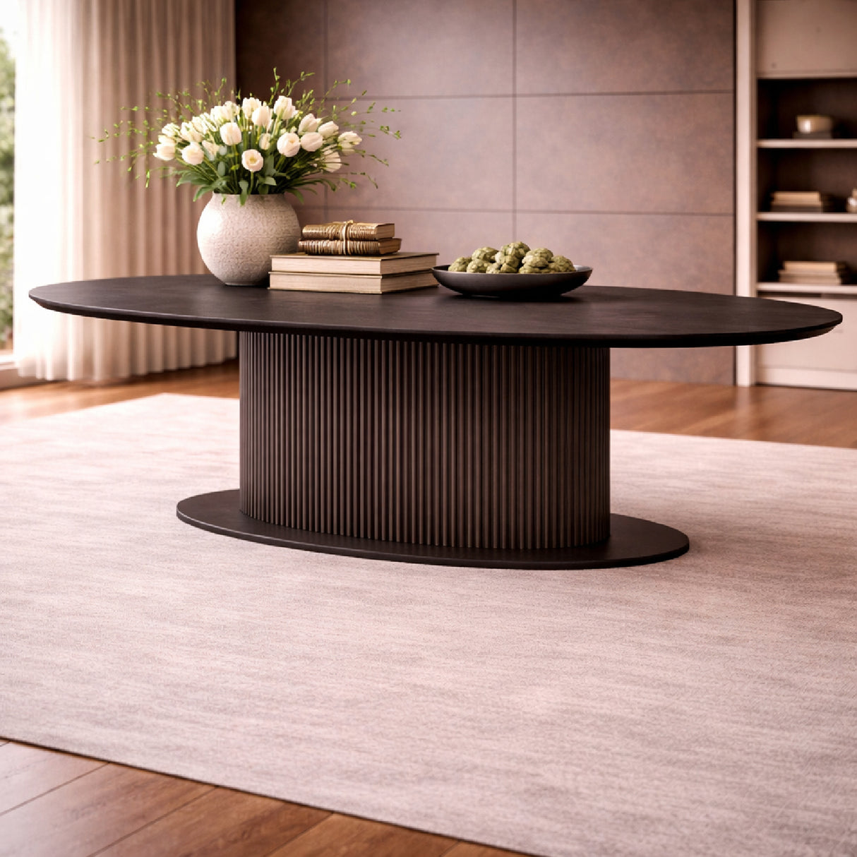   Oak Oval Dining Table | Oroa.com