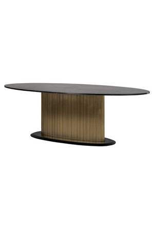 Modern Pedestal Dining Table | Richmond Interiors Ironville | Oroa.com