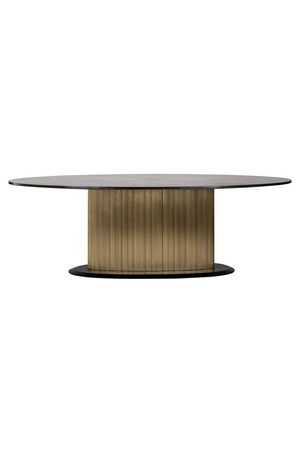 Modern Pedestal Dining Table | Richmond Interiors Ironville | Oroa.com