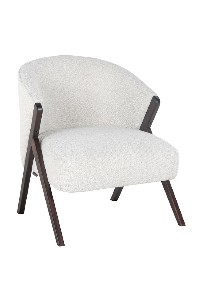 Triangle Patterned Lounge Chair | Richmond Interiors Mia | Oroa.com