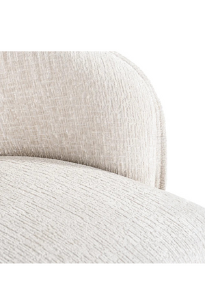 Cream Curved Accent Chair | Richmond Interiors Maryse | Oroa.com