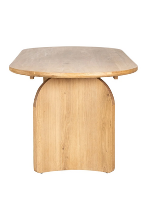Natural Oak Organic Dining Table | Richmond Interiors Fairmont | Oroa.com