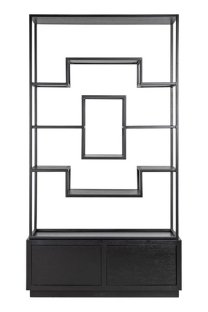 Black Oak Oak Display Unit | Richmond Interiors Bonvoy | Oroa.com