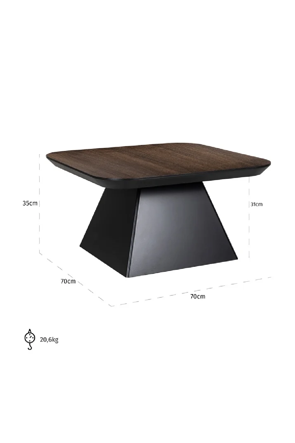 Oak Modern Coffee Table | OROA Bonvoy | Oroa.com