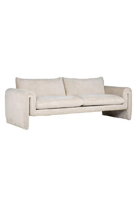 White Chenille Modern Sofa | Richmond Interiors Sandro | Oroa.com