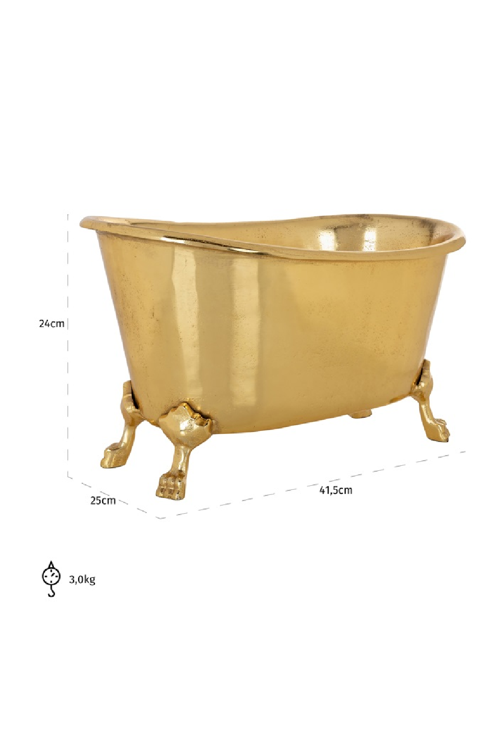 Gold Wine Cooler | OROA Chiara | Oroa.com