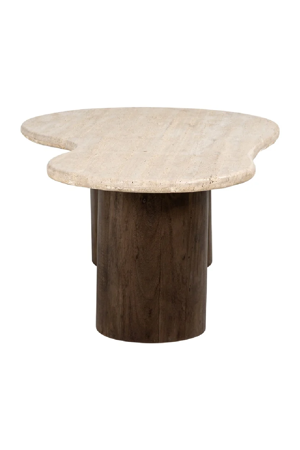 Organic-Shaped Travertine Coffee Table | OROA Douglas | Oroa.com