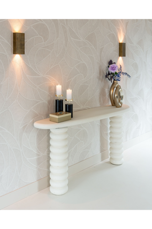 White Modern Console | Richmond Interiors Bloomstone | Oroa.com