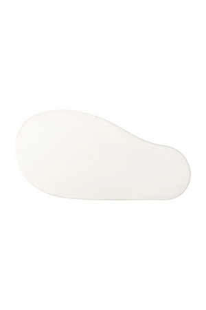 White Organic-Shaped Coffee Table | Richmond Interiors Bloomstone | Oroa.com