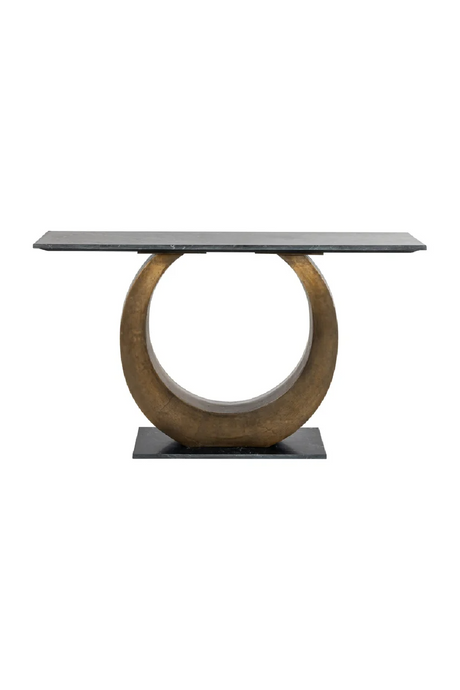 Aluminium Ring Console Table | Richmond Interiors Luna | Oroa.com