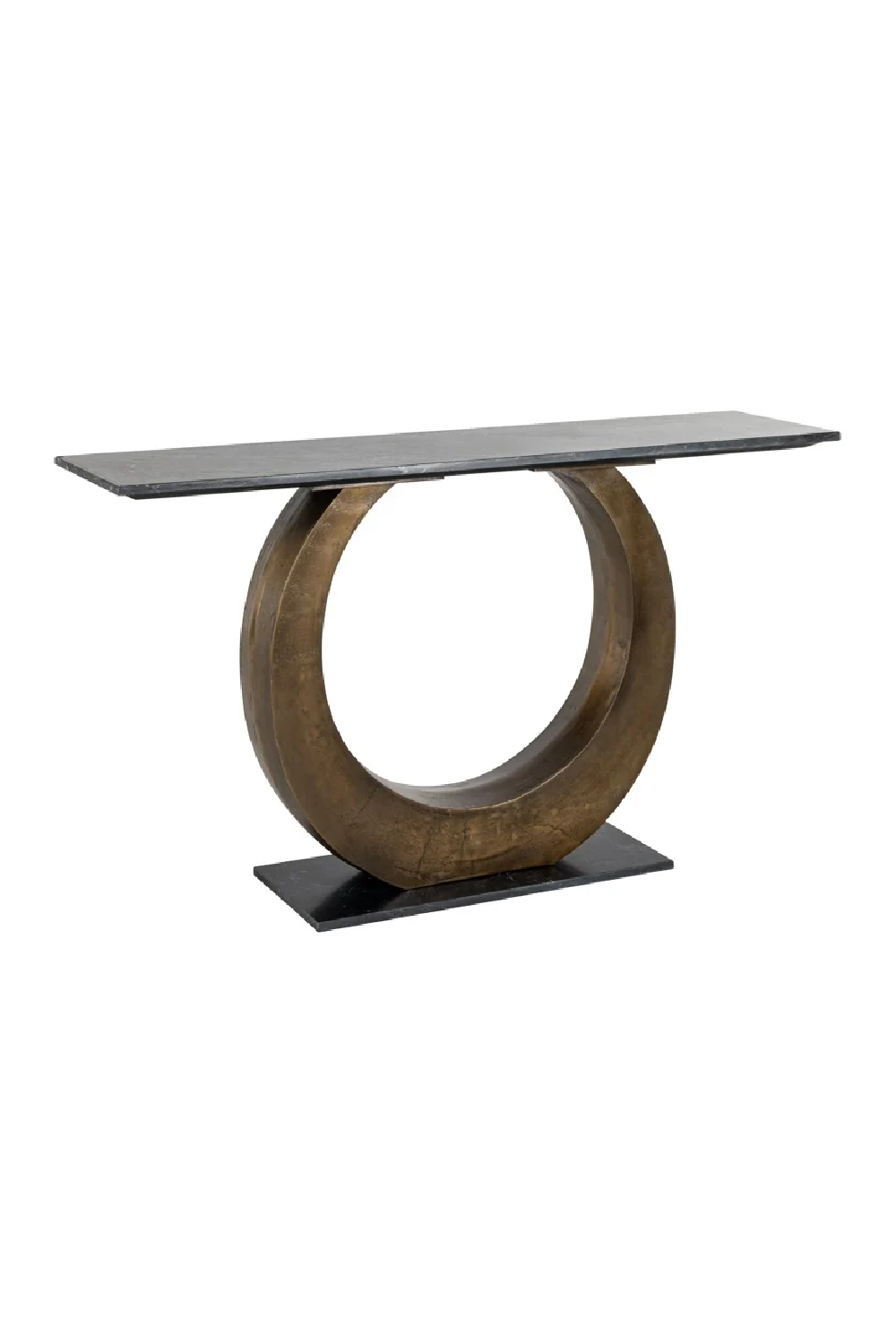 Aluminium Ring Console Table | Richmond Interiors Luna | Oroa.com