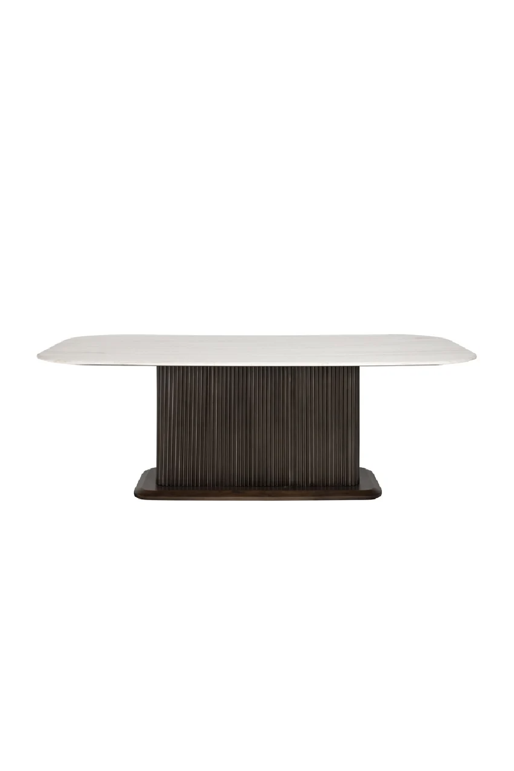 White Marble Rectangular Dining Table | Richmond Interiors Mayfield | Oroa.com