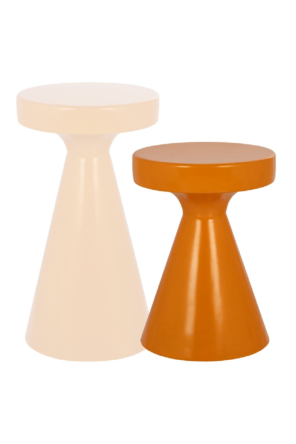 Orange Modern Side Table | OROA Kimble | Oroa.com