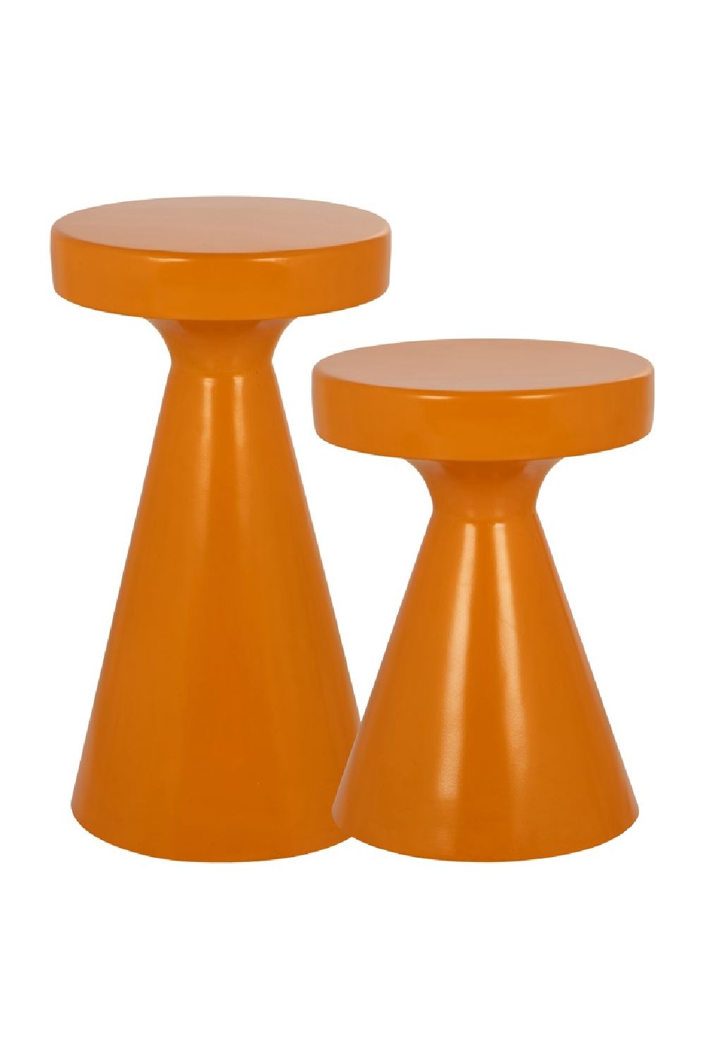 Orange Modern Side Table | OROA Kimble | Oroa.com