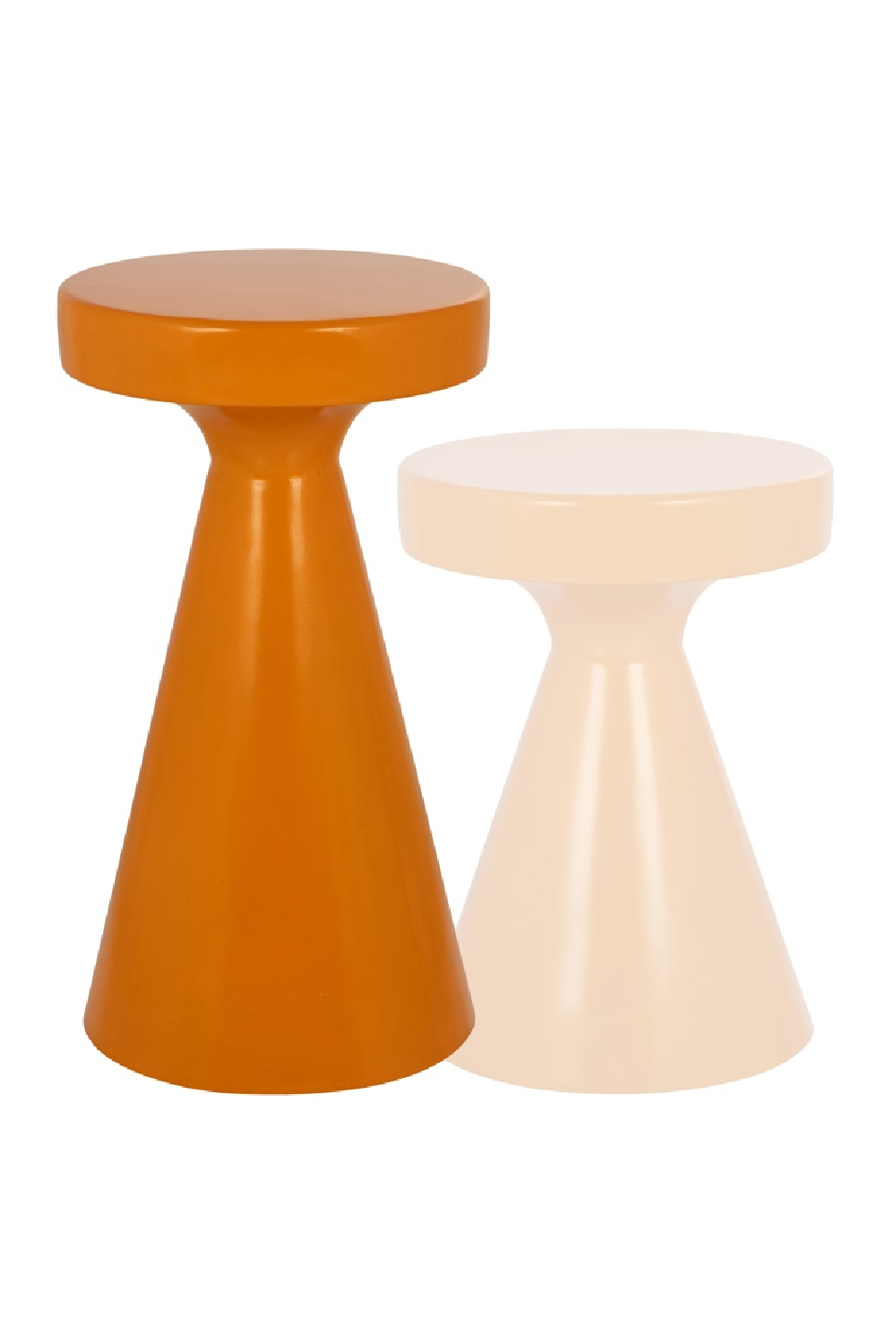 Orange Modern Side Table | OROA Kimble | Oroa.com