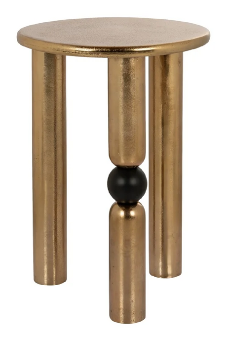 Gold Round Side Table | Richmond Interiors Marshall | Oroa.com